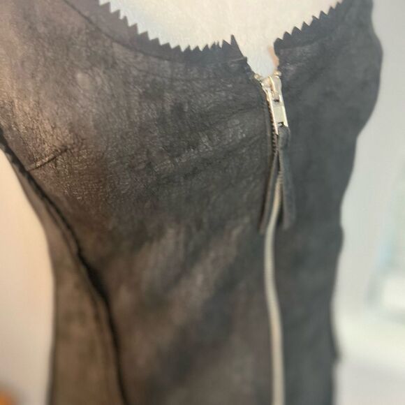 Illia Size 2 Leather Top And Lace Gothic
Punk Small Medium Nwt - Picture 6 of 15